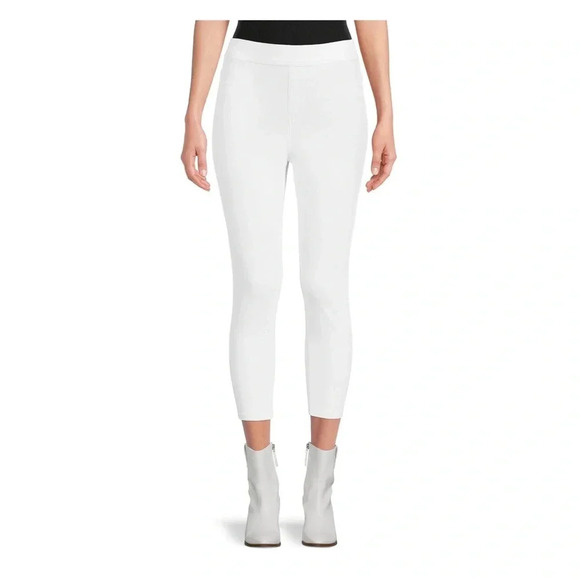 NWOT Women’s white cropped jeggings, Size XS - Picture 1 of 4